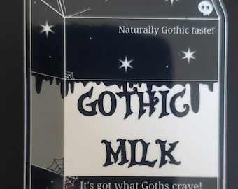 Gothic Milk Stickers
