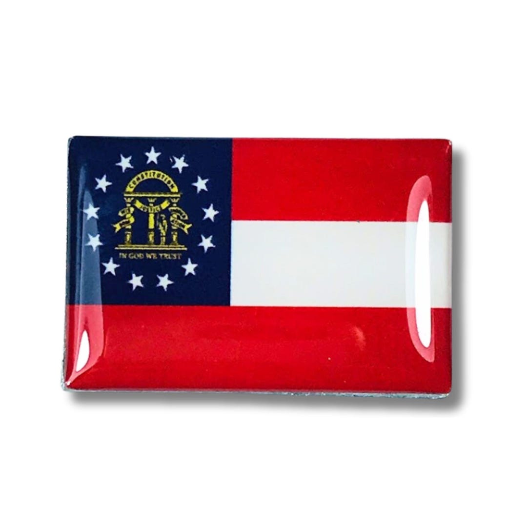 Georgia State Pin Pin - State Flag Georgia - USA - Etsy