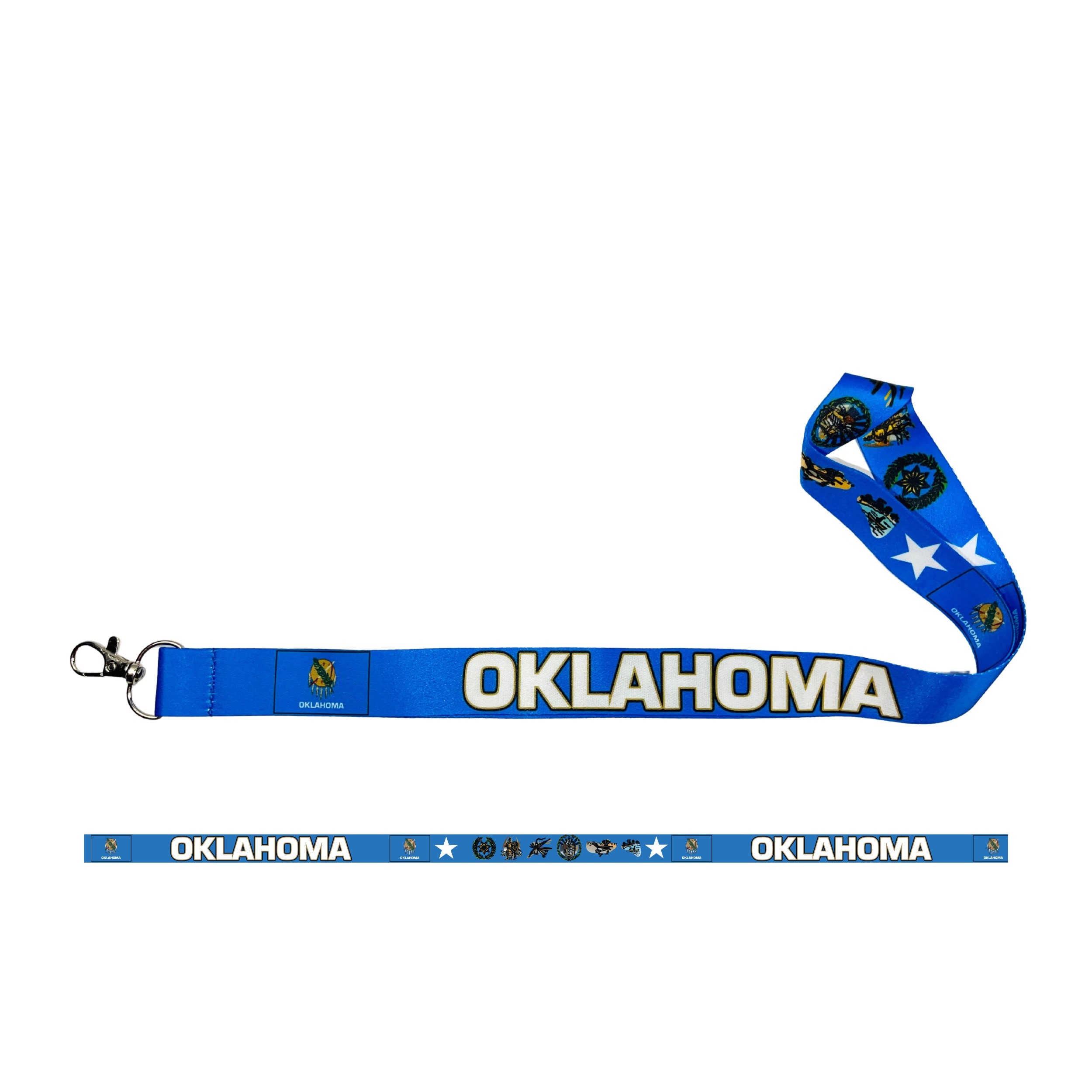 Oklahoma U School Key Fob / Keychain / Wristlet 