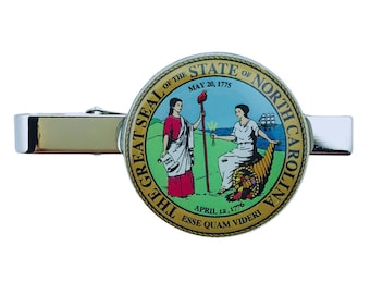 Tie Clip - State Seal North Carolina - USA