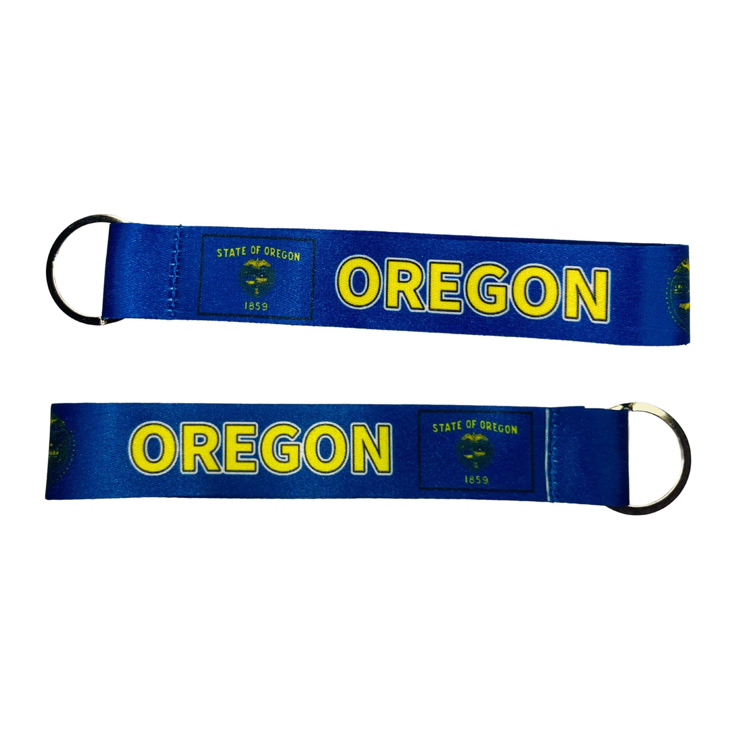Wristlet Keychain - State Flag Oregon - USA - K109 - Etsy