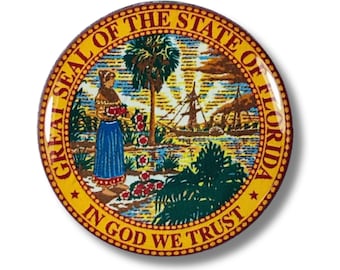 Pin - State Seal Florida - USA