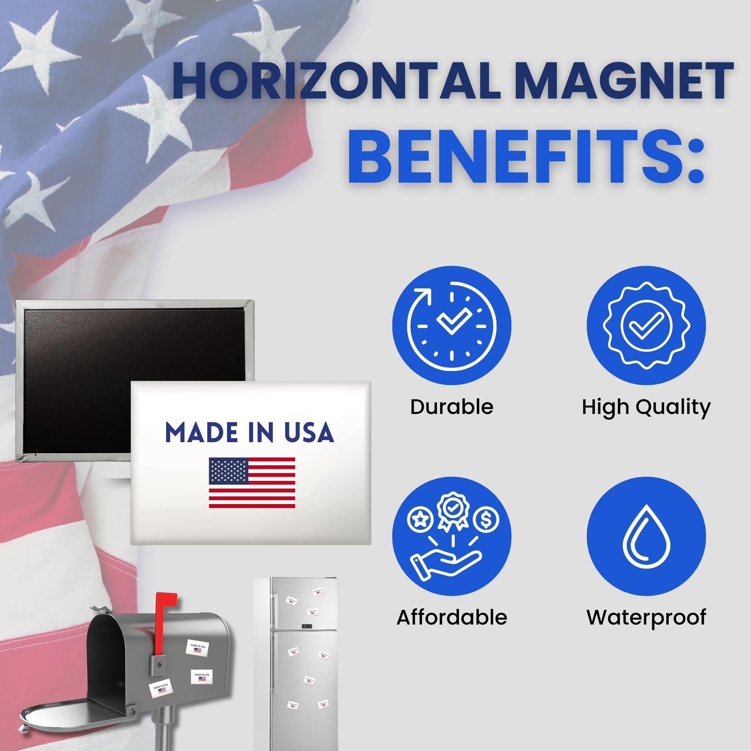 Horizontal Magnet - State Flag South Dakota - USA - Etsy