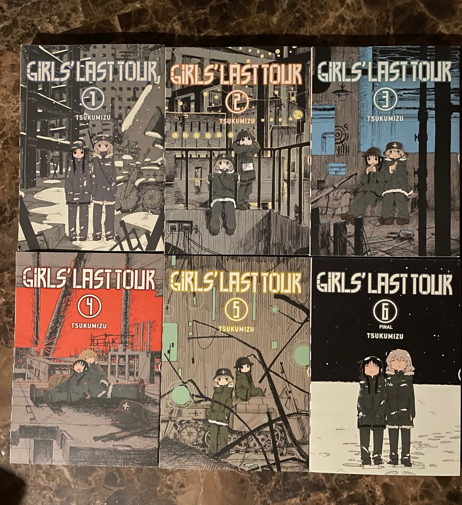 BRAND NEW Girls' Last Tour Volumes 1-6 Tsukumizu Manga English - Etsy