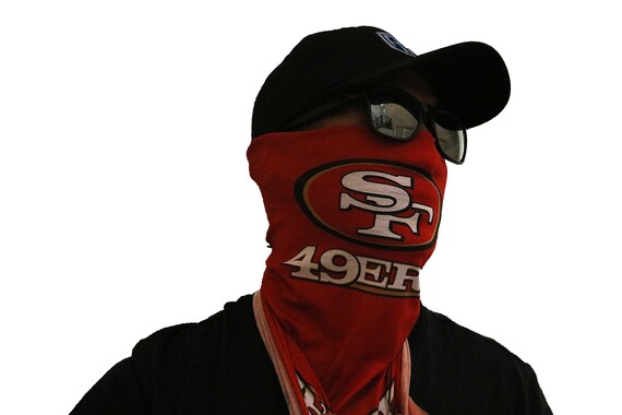 San Francisco 49ers Neck Gaiter Face 