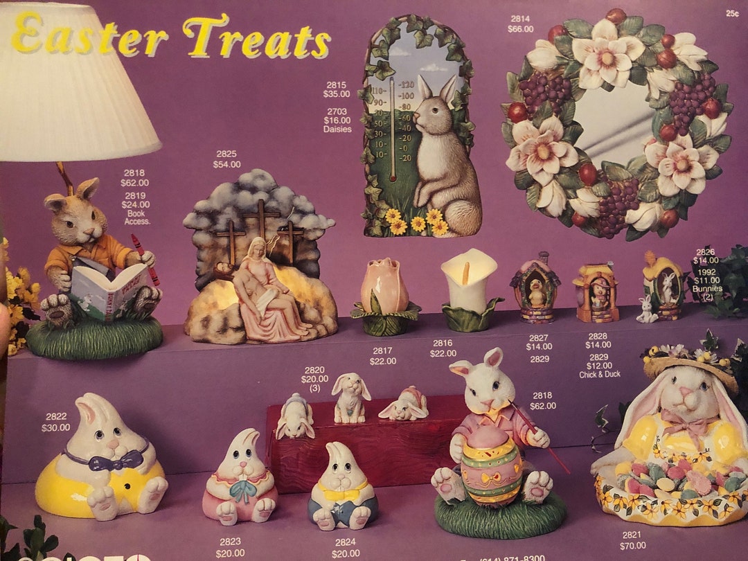 Scioto Easter Treats Ceramic Painting Tech Sheet Etsy