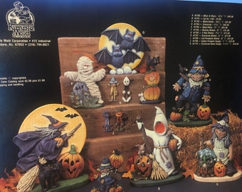 Kimple Molds Halloween ceramic painting tech sheet