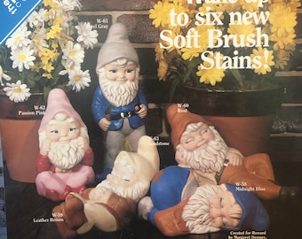 Reward brush stain tech sheet with gnomes