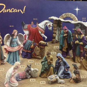 Ceramic nativity set - Etsy 日本