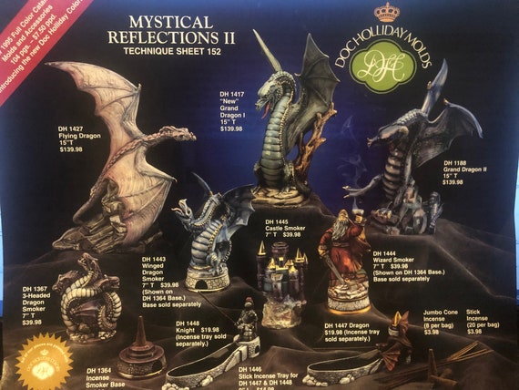 Doc Holliday Molds Mystical Reflections Tech Sheet - Etsy