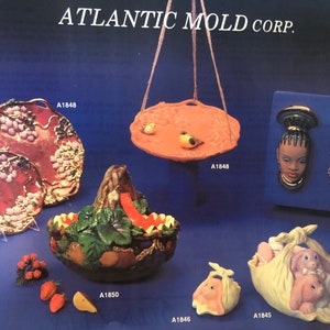 Atlantic molds ceramic painting tech sheet