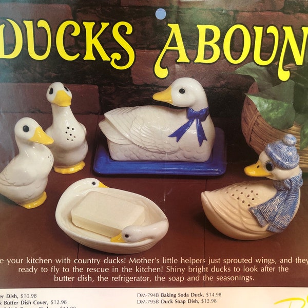 Duncan molds Ducks Abound tech sheet