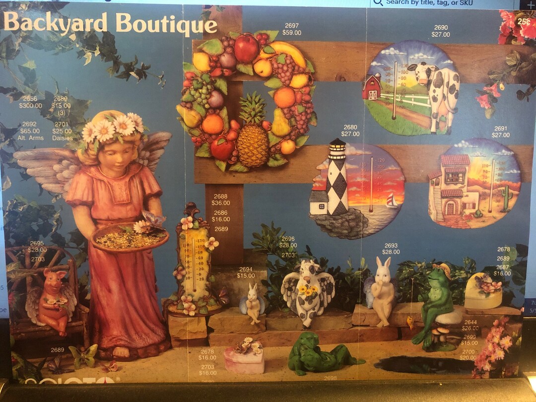 Ceramic Painting Tech Sheet for Scioto Backyard Boutique Etsy