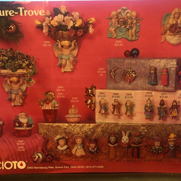 Scioto Treasure Trove ceramic painting tech sheet