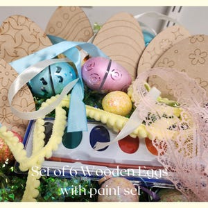 Easter Egg Paint Kit DIY Paint Easter Paint Kit Children Paint Kit Easter Activity Paint Kit