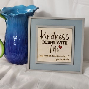 Kindness Sign Kindness Insert Sign Kindness Scripture Sign Ephesians 4:32 sign Be ye Kind Sign