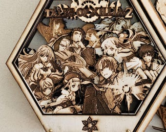 Xillia 2 | 3D Wooden Artwork PlaqueArts | Unforgettable Gifts
