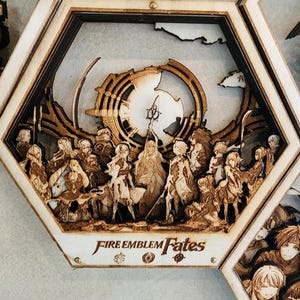 FE: Lot | 3D houten kunstwerk PlaqueArts | Onvergetelijke cadeaus
