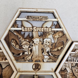 The Last Specter | 3D Wooden Artwork PlaqueArts | Unforgettable Gifts