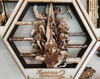 To Elysium | 3D Wooden Artwork PlaqueArts | Unforgettable Gifts