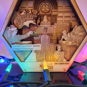 Almost Christmas! | 3D Wooden Artwork PlaqueArts | Unforgettable Gifts