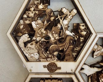 Abyss | 3D Wooden Artwork PlaqueArts | Unforgettable Gifts