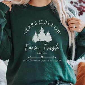 Treetop silhouette casual sweatshirt sale