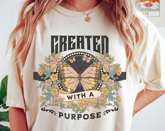 Boho Christian Comfort Colors crewneck Shirts, Bible verse worship shirt, christian Jesus is king religious gifts, Faith based concert shirt