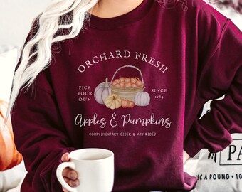 Pumpkin patch shirt, Autumn Sweatshirt, Fall Coffee Sweatshirt, Thanksgiving Sweatshirt, Halloween Sweatshirt, Spooky Season, Fall shirt
