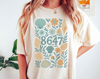 8647 Seashells Subtle Anti Trump Comfort Colors Shirt, FDT Anti
