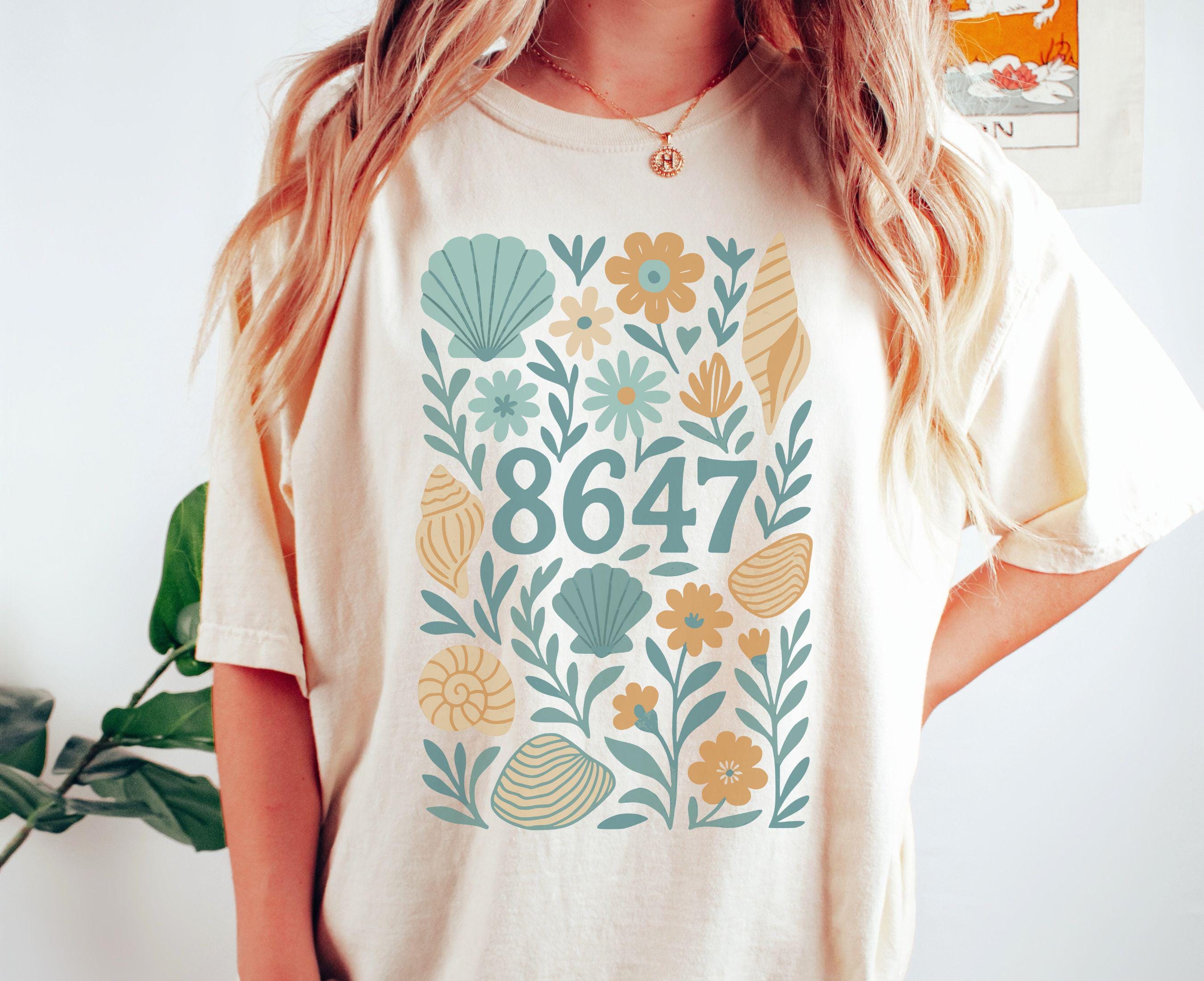 8647 Seashells Subtle Anti Trump Comfort Colors Shirt, FDT Anti