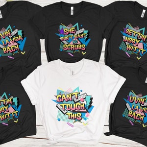 Custom Funny 90s Themed Bachelorette Y2K Shirts, Y2K Bachelorette, Retro Lyrics Bachelorette, 90s Multi Colored, 90s Wedding