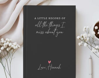 Letters to My Dad Grief Journal, Personalized Loss of Father Gift, Custom Memorial Keepsake In Loving Memory Bereavement Journal