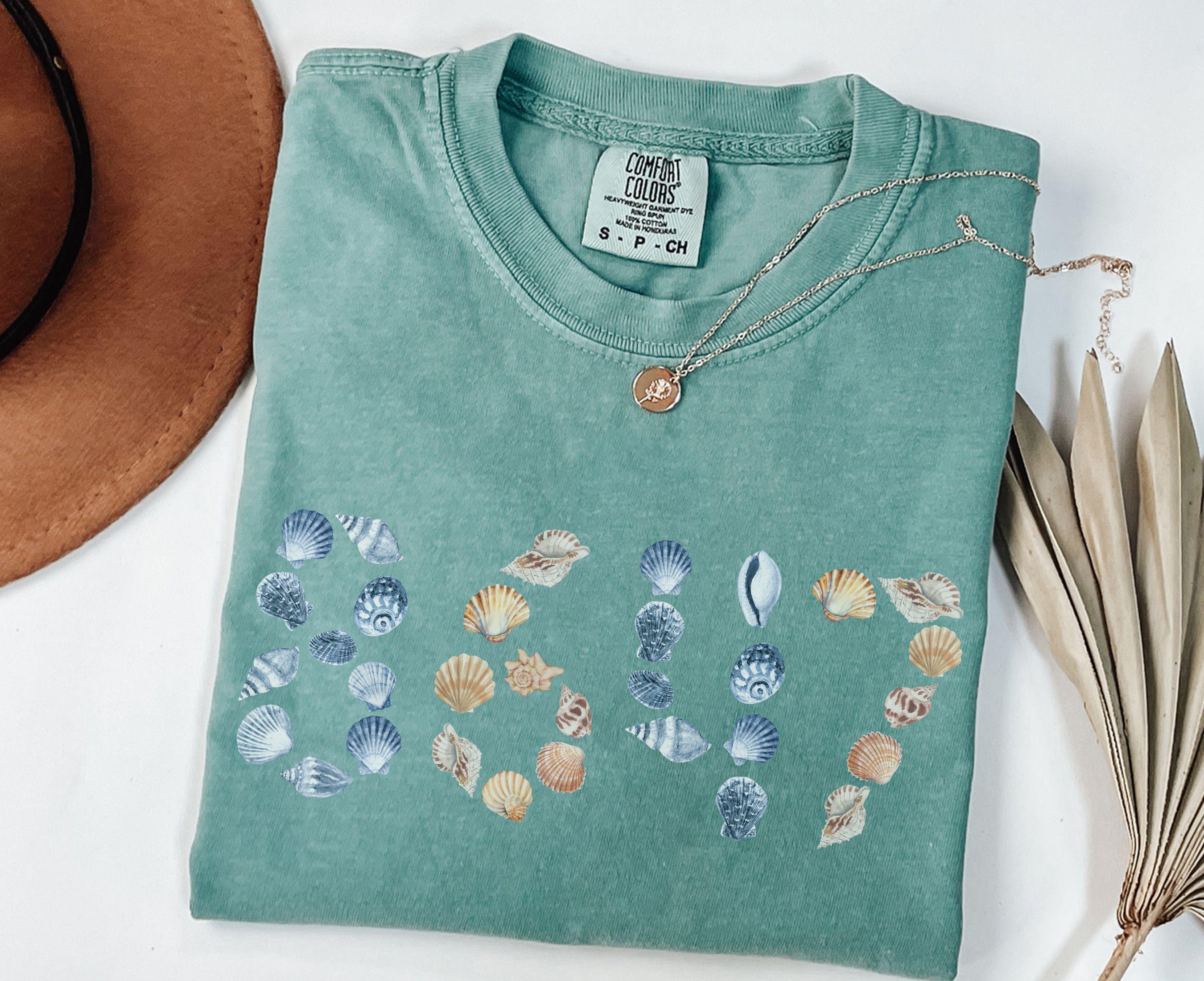8647 Seashells Subtle Anti Trump Comfort Colors Shirt, FDT Anti