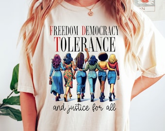 Subtle FDT Anti Trump Comfort Colors Shirt, Anti Patriarchy Feminist Shirt, Hands Off Tee, Democratic Liberal Leftist, I didn't vote for him