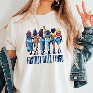 Subtle FDT Anti Trump Feminist Comfort Colors Shirt, Protest F*ck Trump Flower Shirt, Democrat Womens Rights Shirt, Political Protest Tee