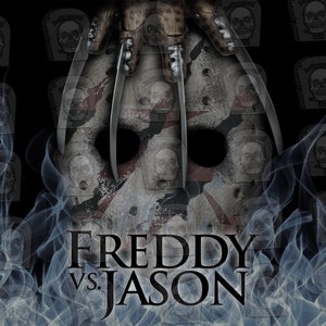 Freddy VS Jason PNG, Freddy VS Jason Digital File