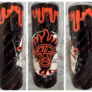 Übernatürliche inspirierte ""Beleidigungen"" Becher 20 Unzen."