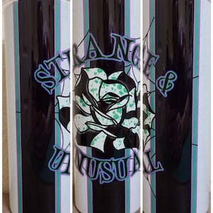Beetlejuice Strange and Unusual Tumbler 20oz