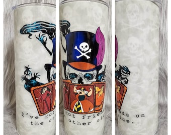 Dr.Facilier &quot;Ive got Friends on the other side&quot; Inspired Tumbler 20oz