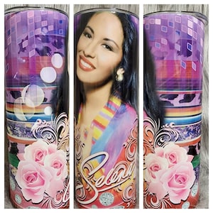 Selena Inspired Tumbler 20oz (With Straw)