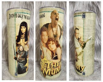The Mummy Inspired Tumbler 20oz Metal (With Straw)