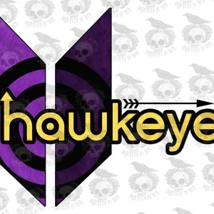 Hawkeye Inspired PNG Download File (Logo as pictured and also seperated)