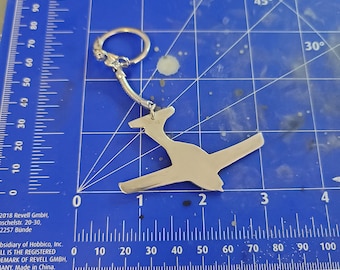 Llavero de avión personalizado
