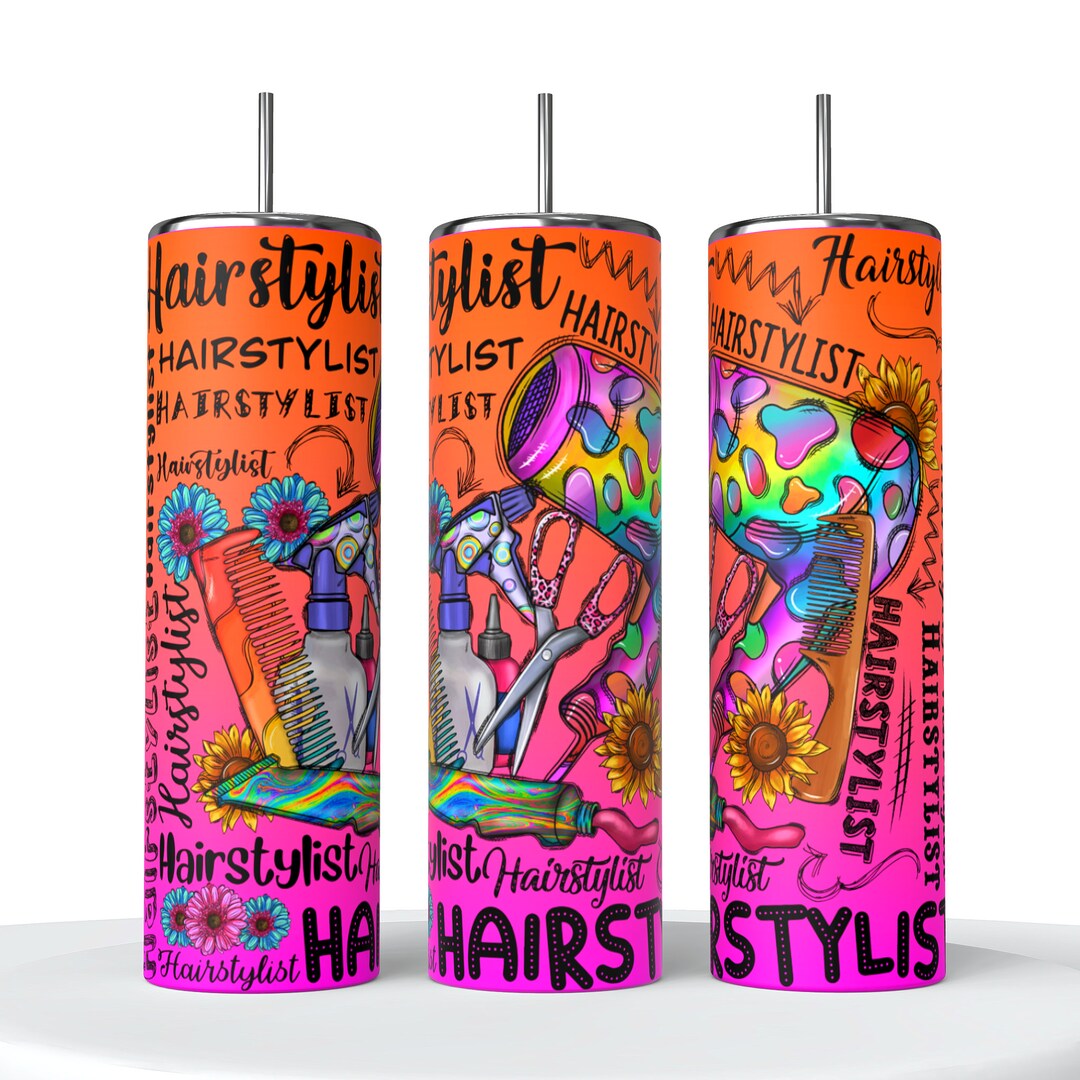 Hairstylist Tumbler Wrap/tumbler Design/sublimation/digital Etsy