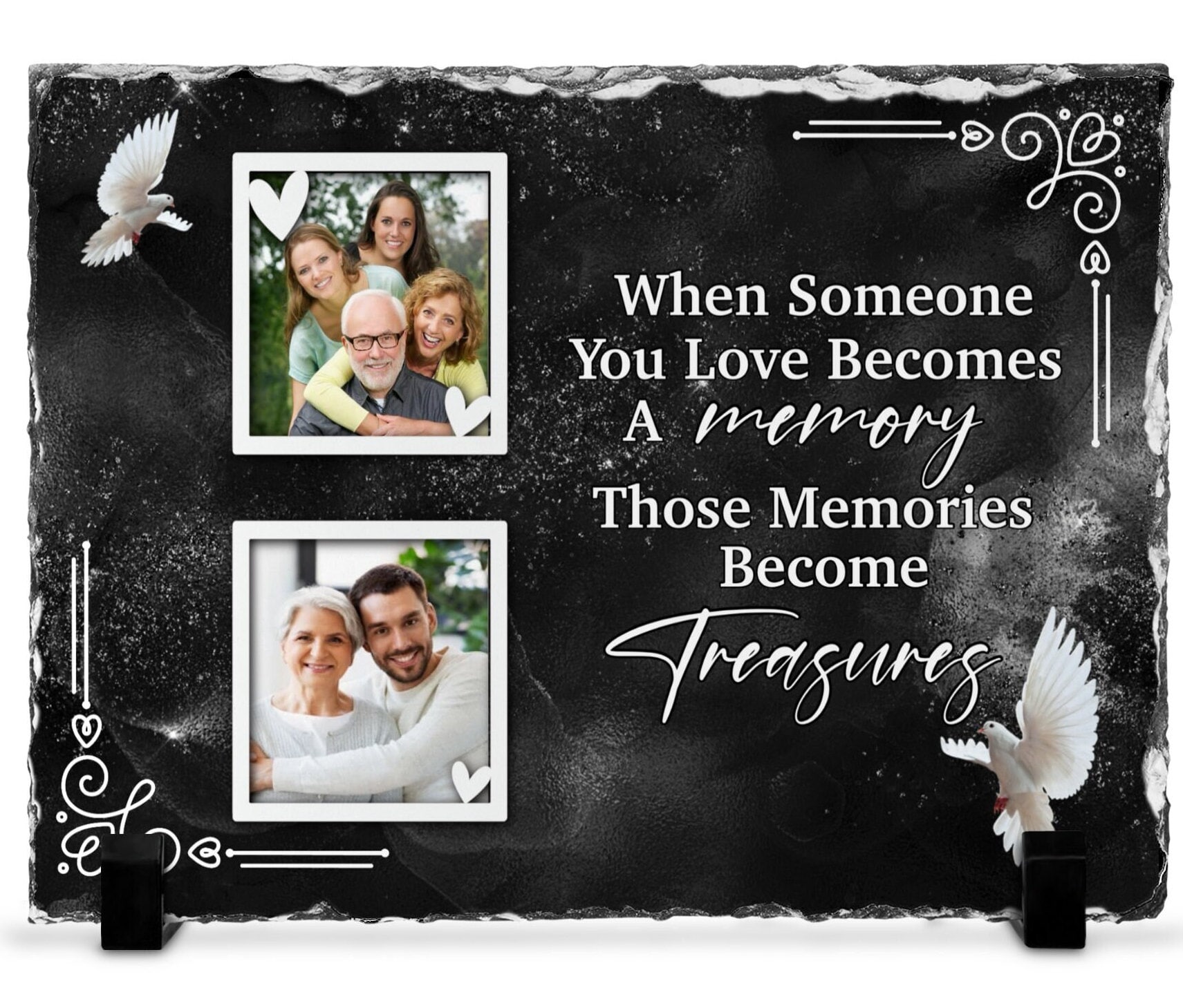  Ismosm Sublimation Blanks Products Crystal Plaque Blank  Tabletop Decor Decorative Signs Award Plaque Custom Photo Picture Frame DIY  Gifts with Gift Box (Blank - Award) : Everything Else