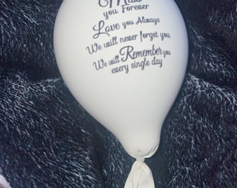 Homemade Slime Stress Balloon with Sentimental Quote