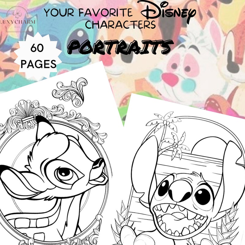 Coloring Pages Animated - Etsy