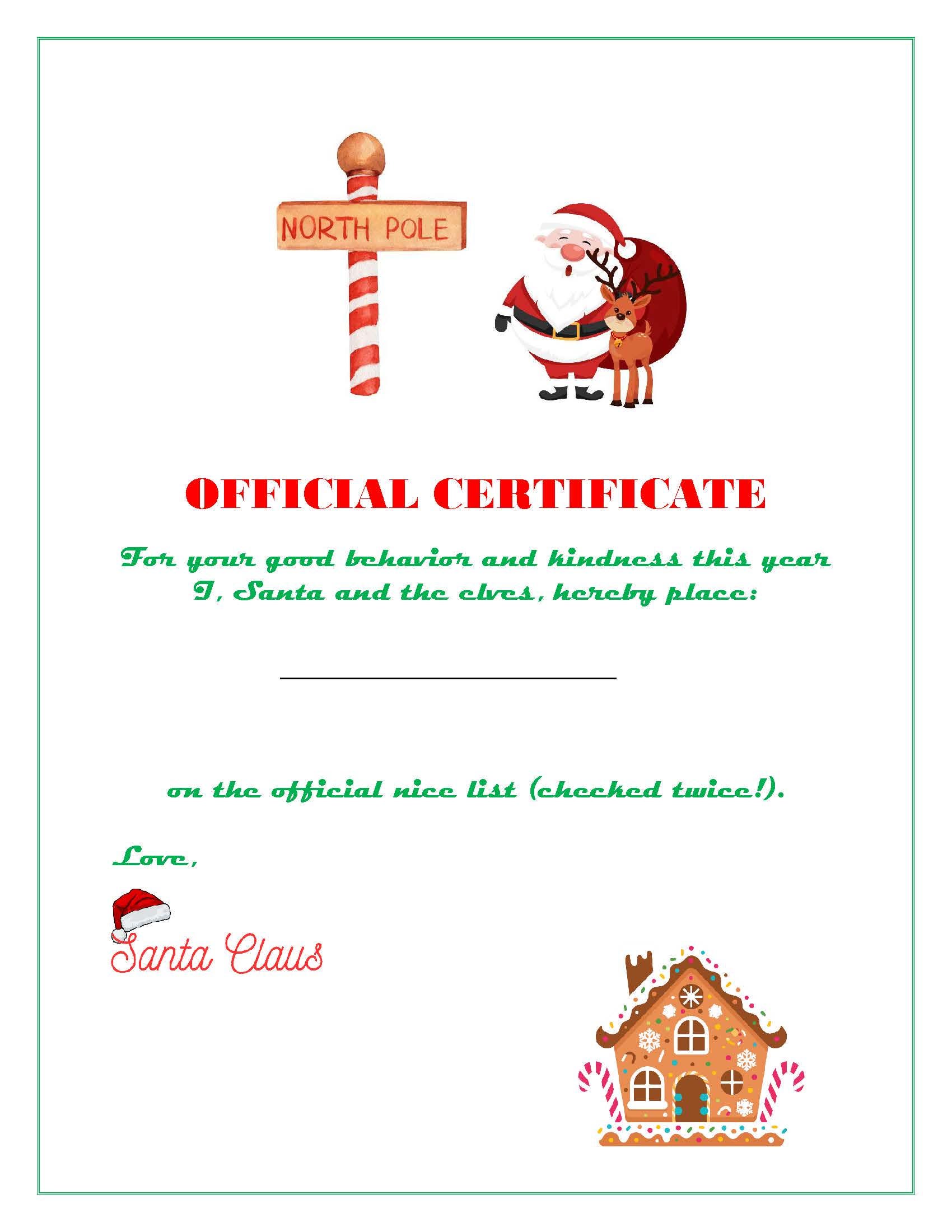 Santa Letter Bundle Kit, Digital Download, Editable Letters From Santa ...
