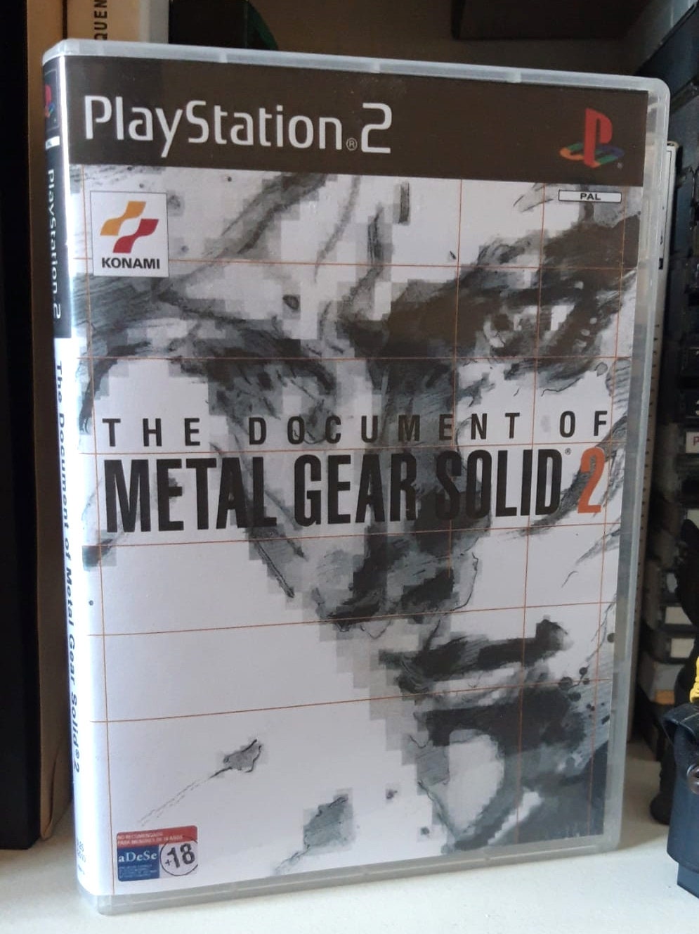 Cover the Document of Metal Gear Solid 2 - Etsy